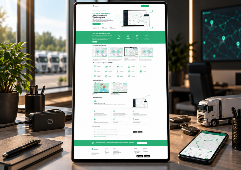 SLIDOM — GPS Fleet Management Platform
